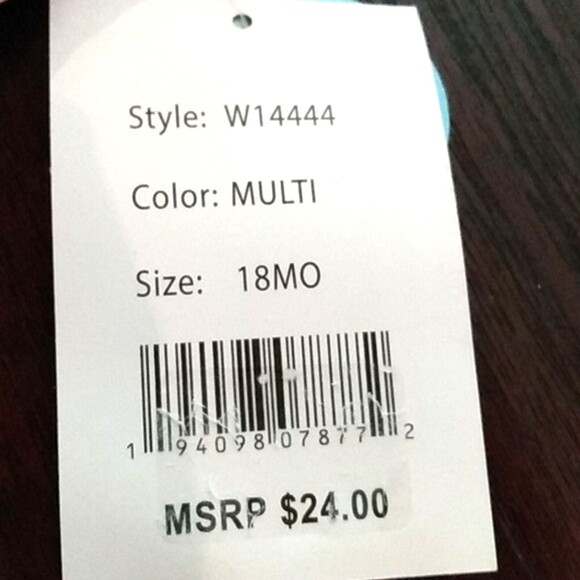 Freestyle Revolution Bathing Suit Bathingsuit Swimwear Gold Unicorns NWT 18M - Picture 3 of 8